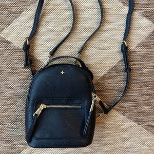 Peta and Jain Zoe Backpack Vegan Leather Mini Convertible Crossbody Purse